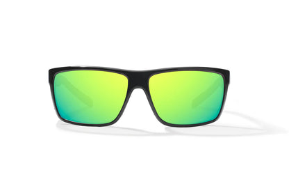 Bajio SIGS - Black Gloss/Green Mirror Glass -
