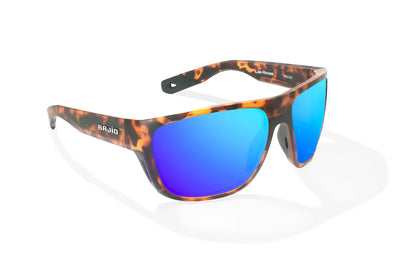 Bajio Las Rocas - Brown Tort Matte/Blue Mirror Glass -  ROC55K011