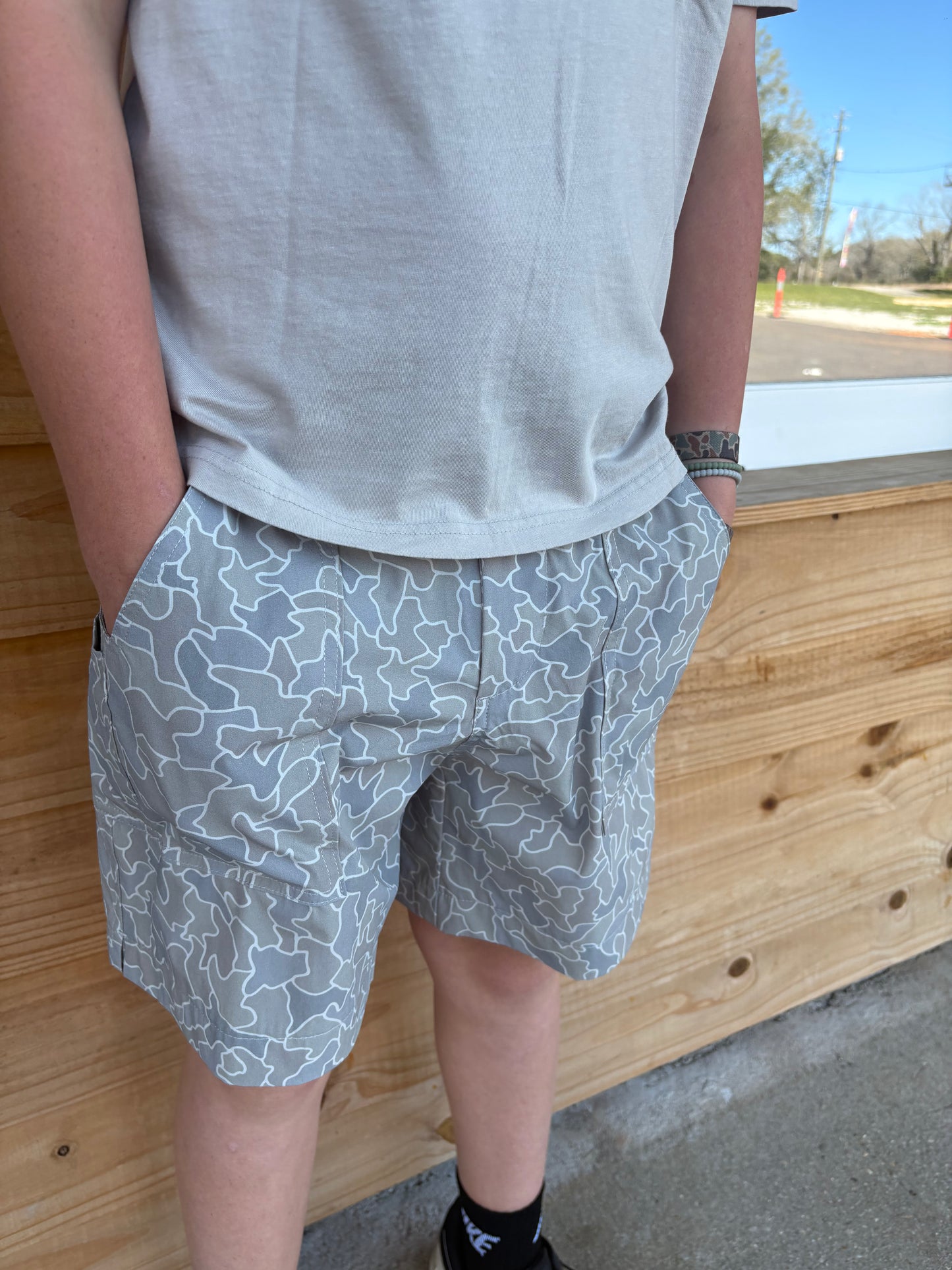 Local Boy Chum Shorts - Cobblestone Gray