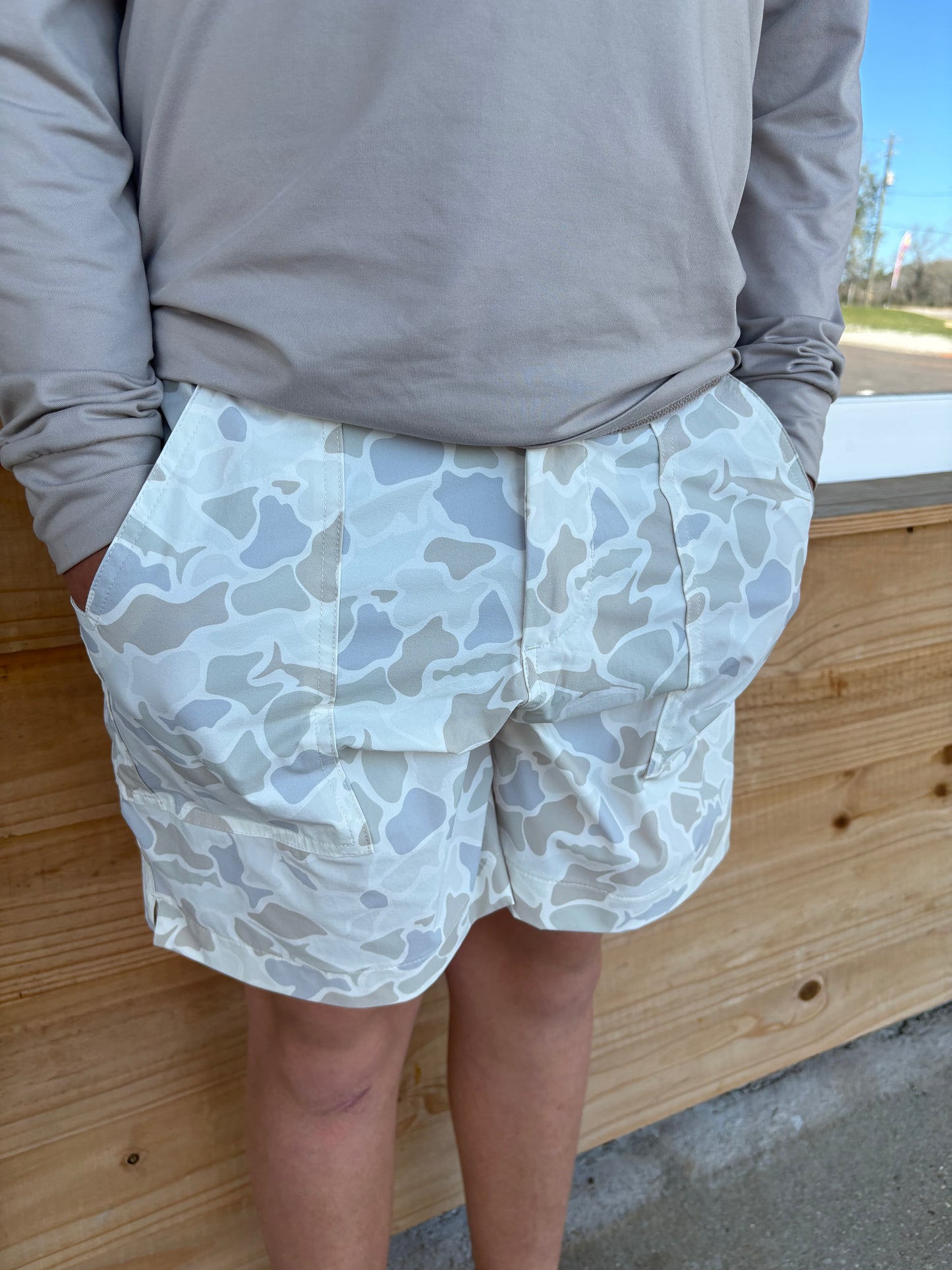 Local Boy Chum Shorts - Saltwater Camo