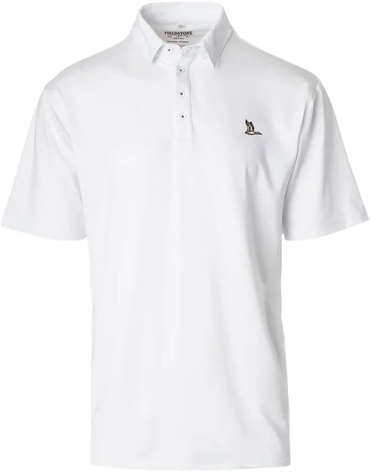 Adult Roost Mallard Polo- White