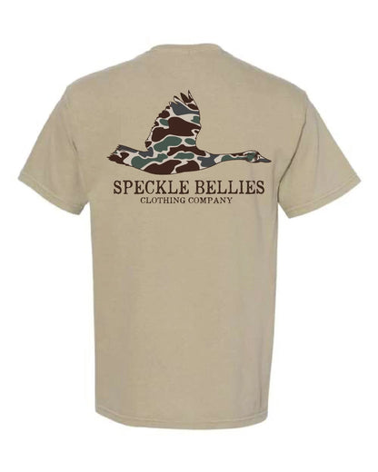 Speckle Bellies - Youth Camo goose - Latte