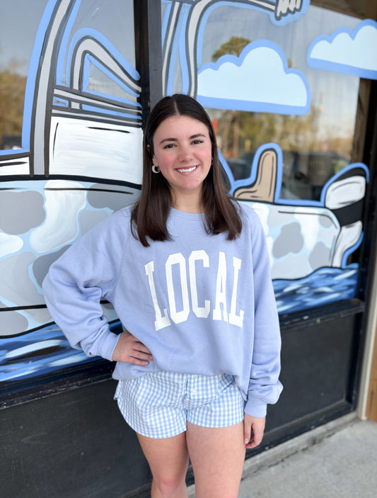 Local Girl Boxer Short - Periwinkle