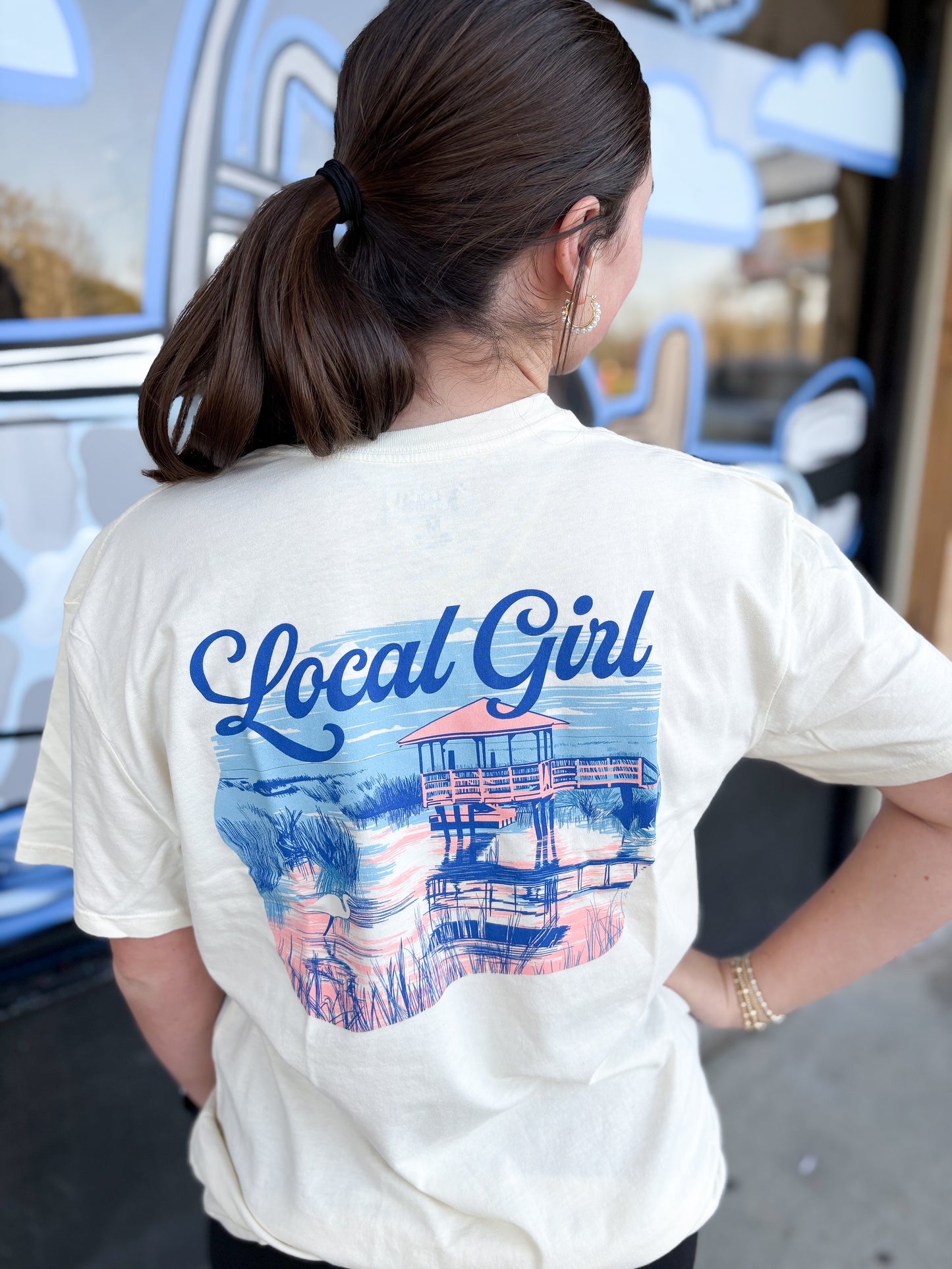 Local Girl Heron marsh SS Tee