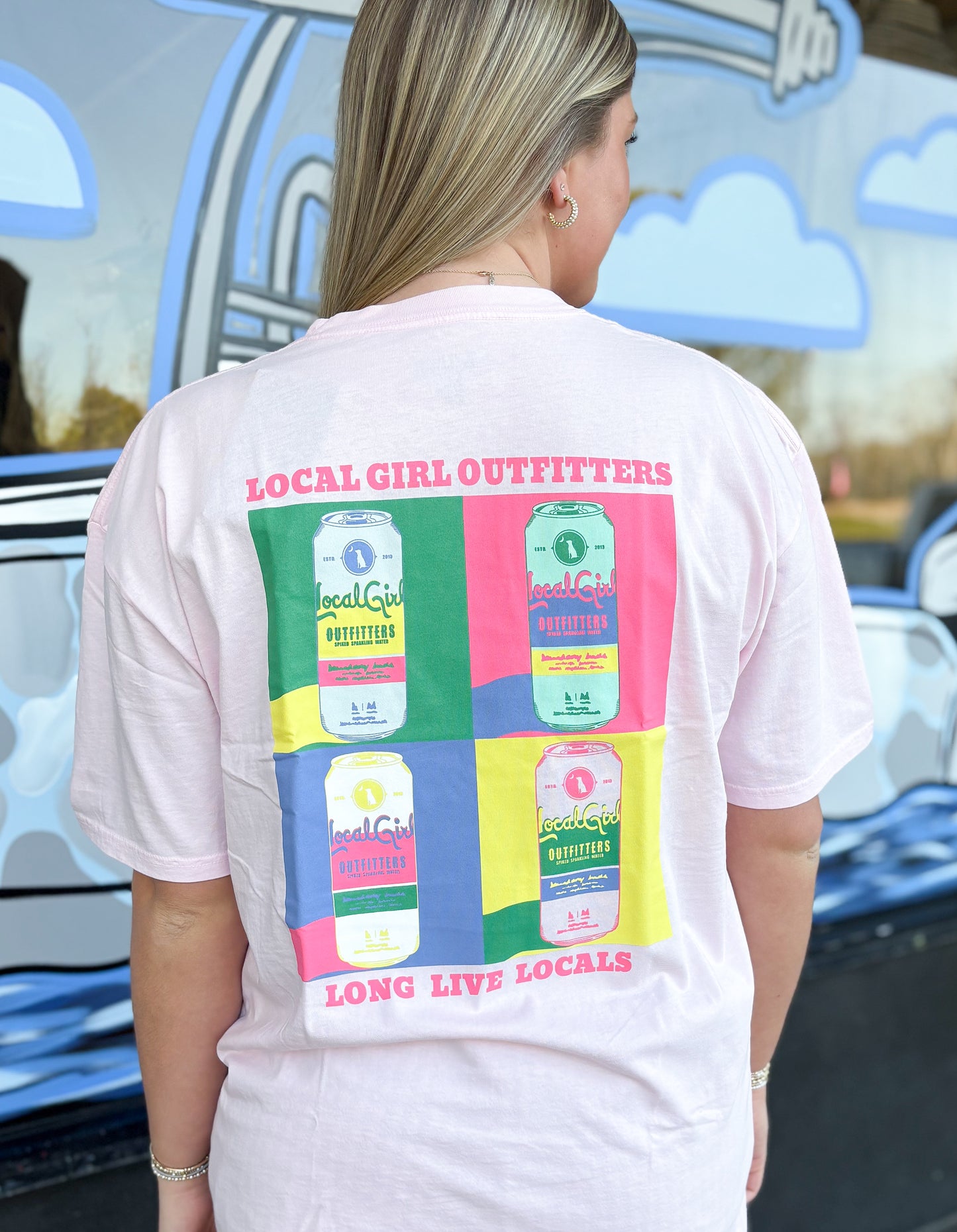 Local Girl Chico Pop Art SS Tee