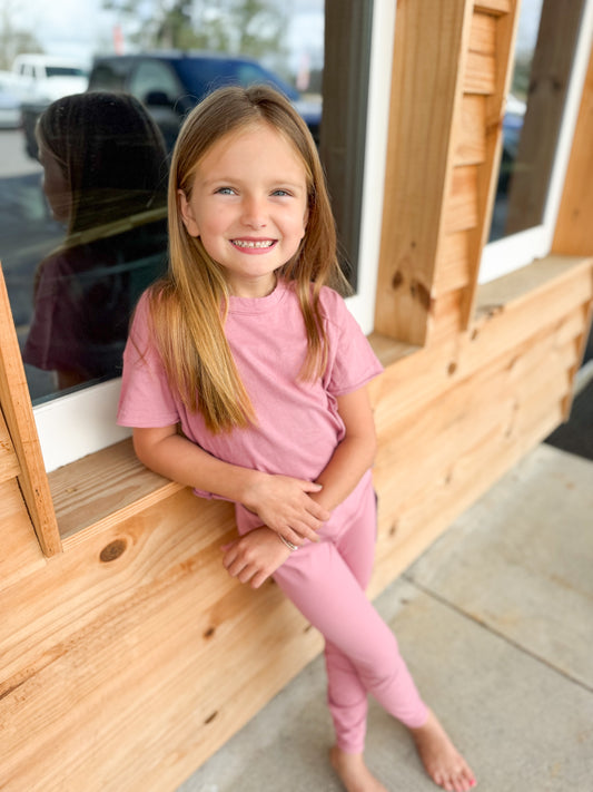 Youth Local Girl Leggings - Watermelon