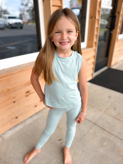 Youth Local Girl Muscle Tank 2.0 - Jade