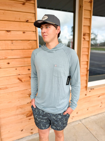Local Boy Heather Blend Hoodie - Smoky Slate