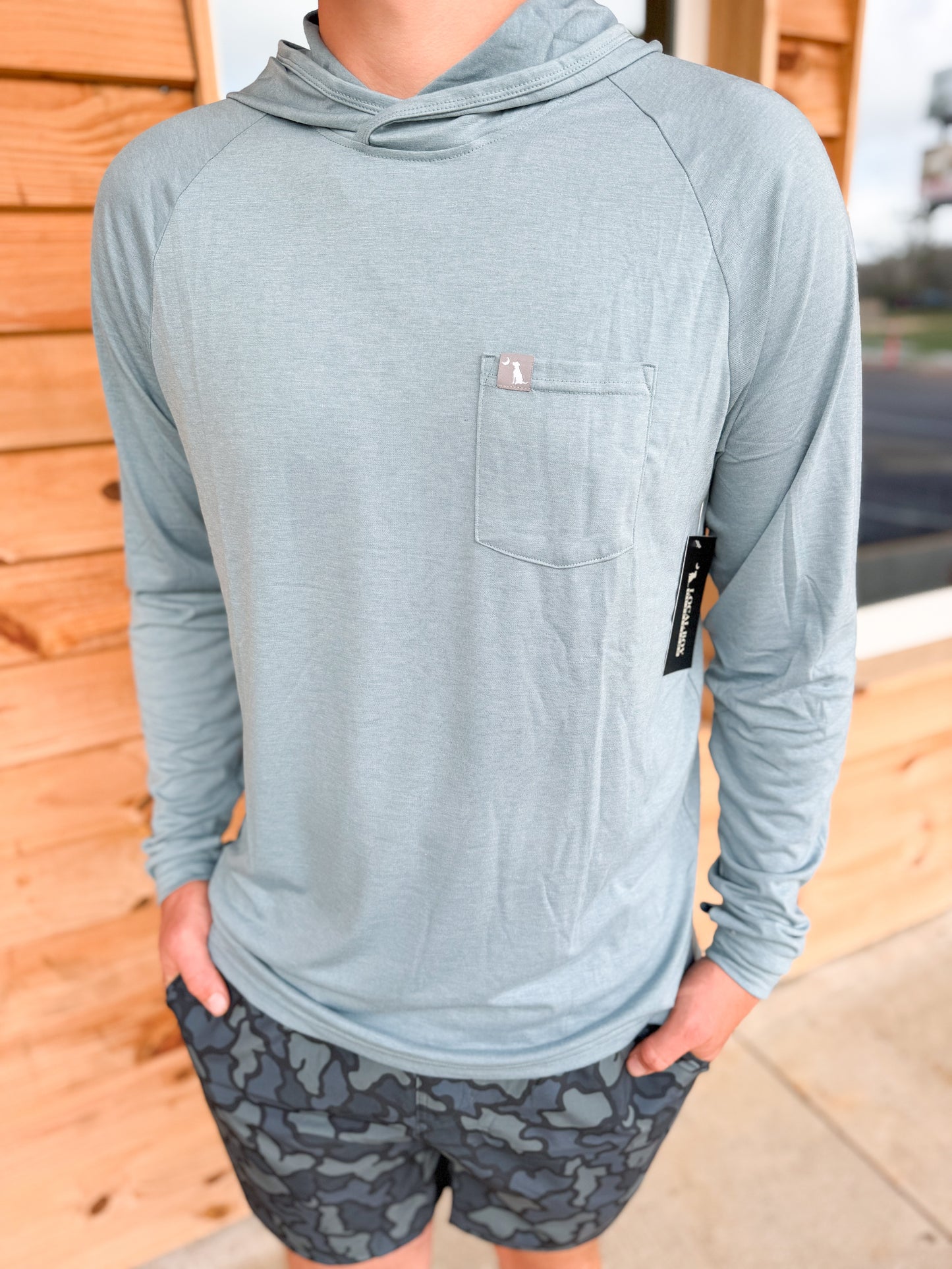Local Boy Heather Blend Hoodie - Smoky Slate