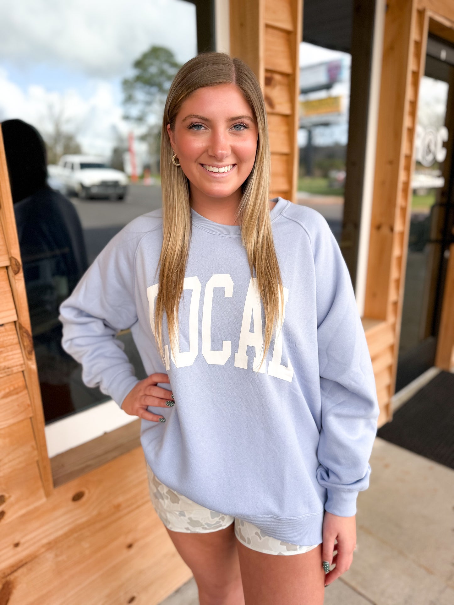 Local Girl Crescent Crew - Periwinkle