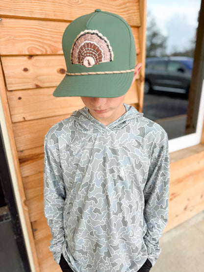 Local Boy Outfitters Youth Hemlock Hoodie- Cobblestone Gray