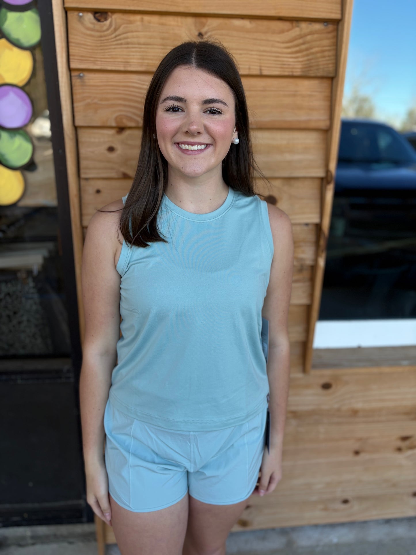Local Girl Muscle Tank 2.0 - Jade