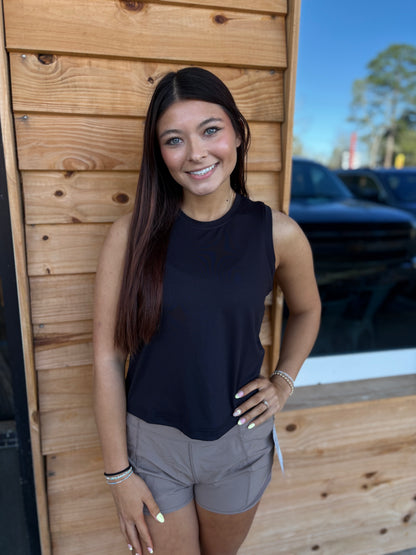 Local Girl Muscle Tank 2.0 - Black