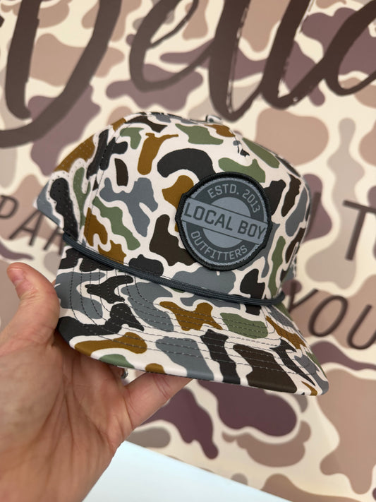 Local Boy Outfitters Local Orb Perf Rope Hat - Localflage Bluff