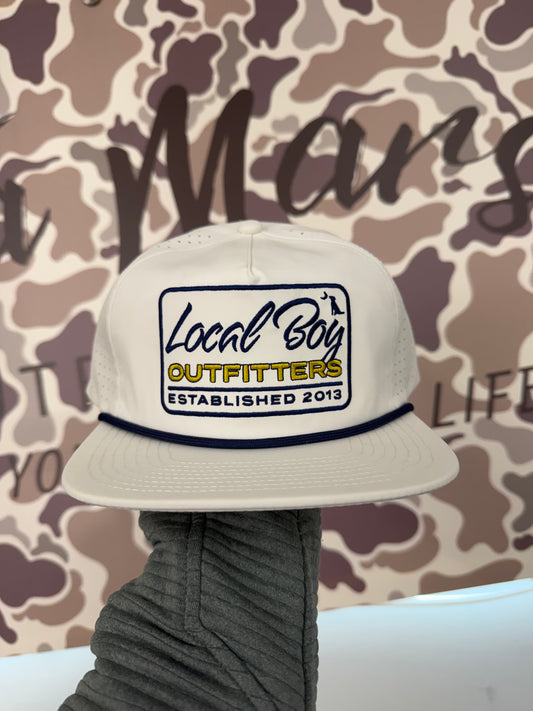 Local Boy Timeless Perf LP Rope Hat - Stone