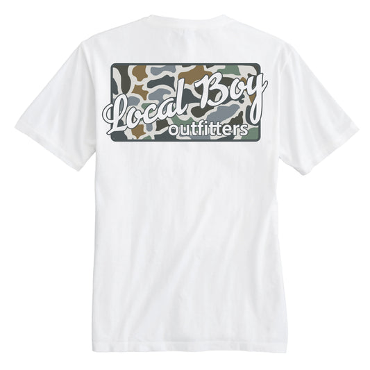 Local Boy Outfitters LCF Bluff Plate SS Tee -White