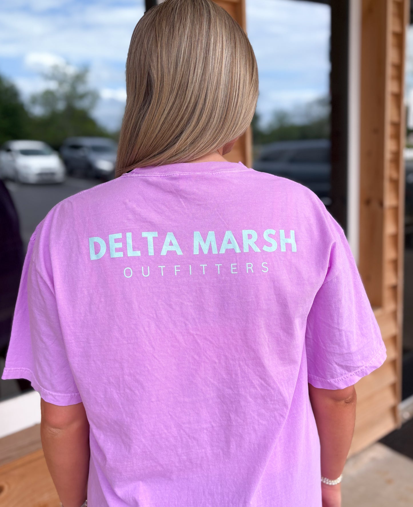 Delta Marsh Outfitters - Neon Violet Tee