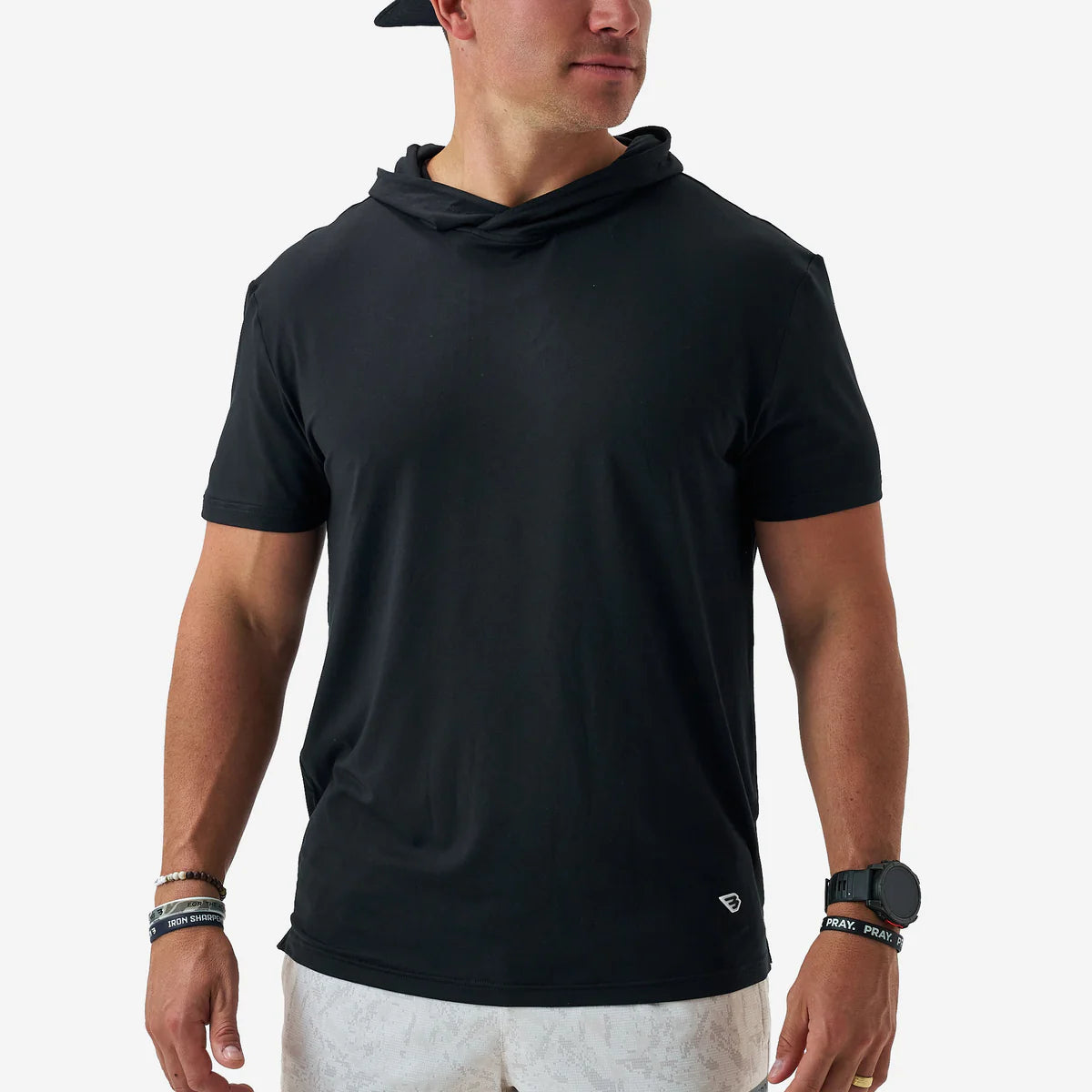 Burlebo SS Performance Hoodie - Black