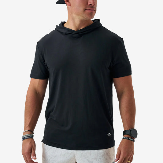 Burlebo SS Performance Hoodie - Black