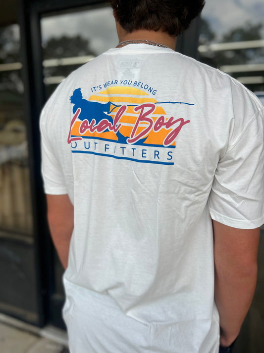 Local Boy Outfitters Mullet Man - White