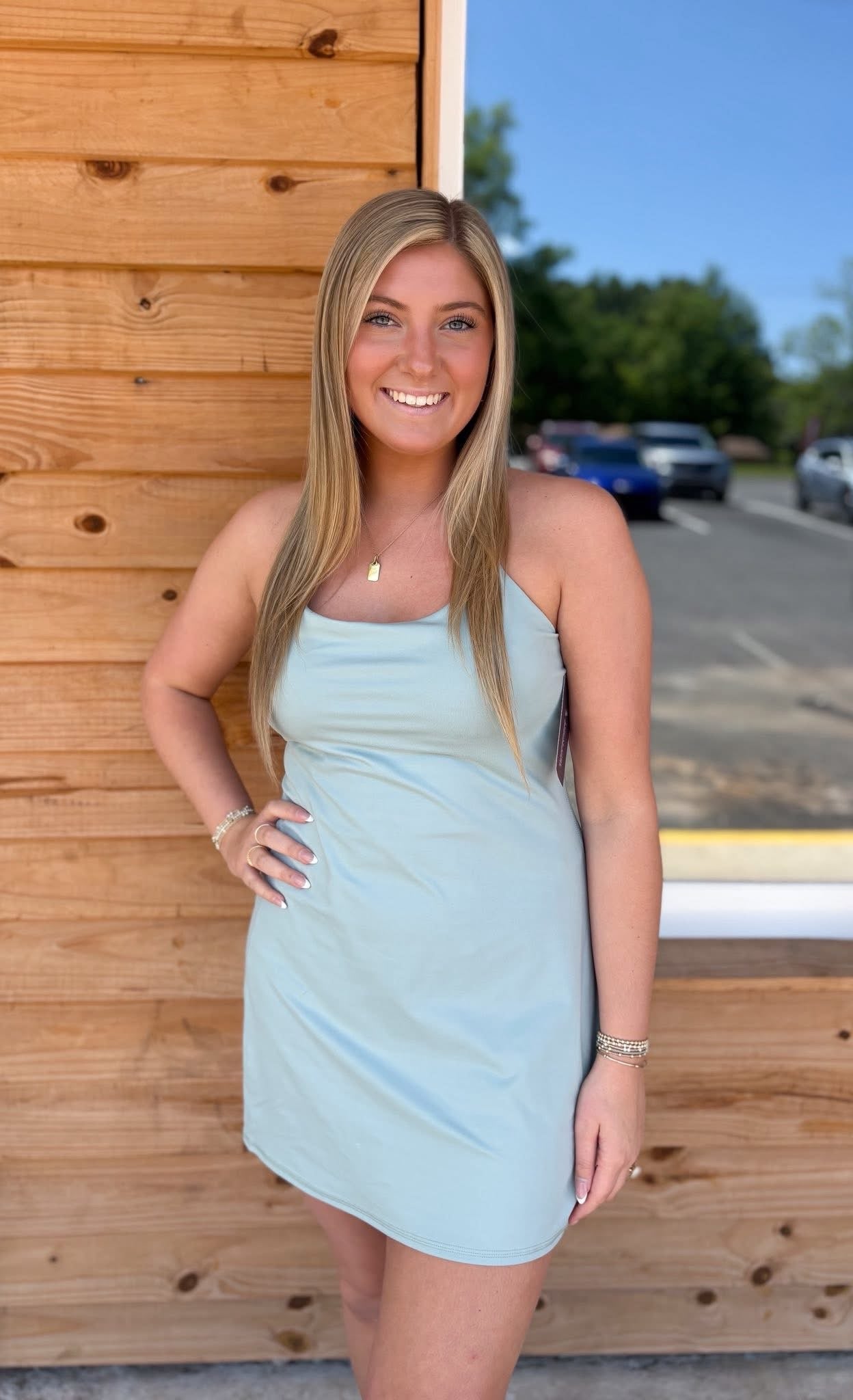 Local Girl Cloud Dress - Jade