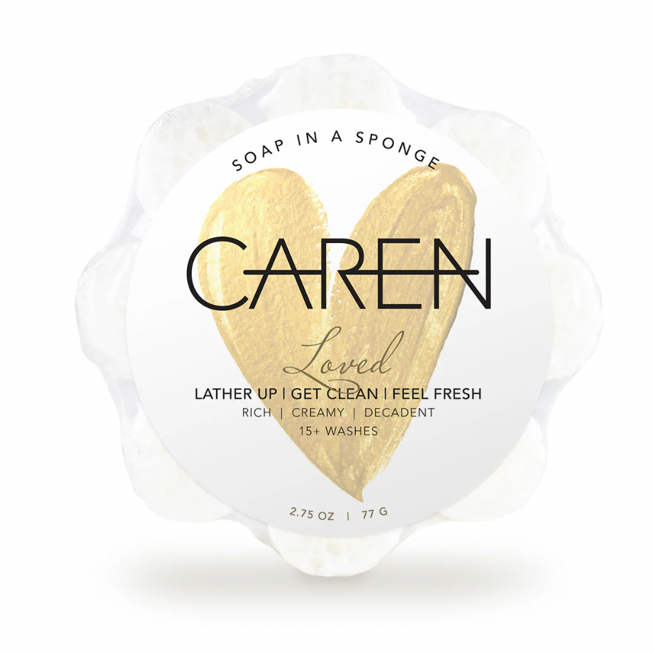 CAREN Loved Soap Sponge