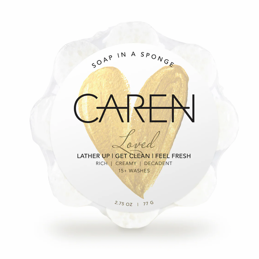 CAREN Loved Soap Sponge