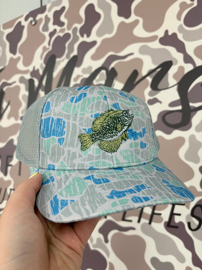 Speckle Bellies Crappie Hat: Bay Lake 5p