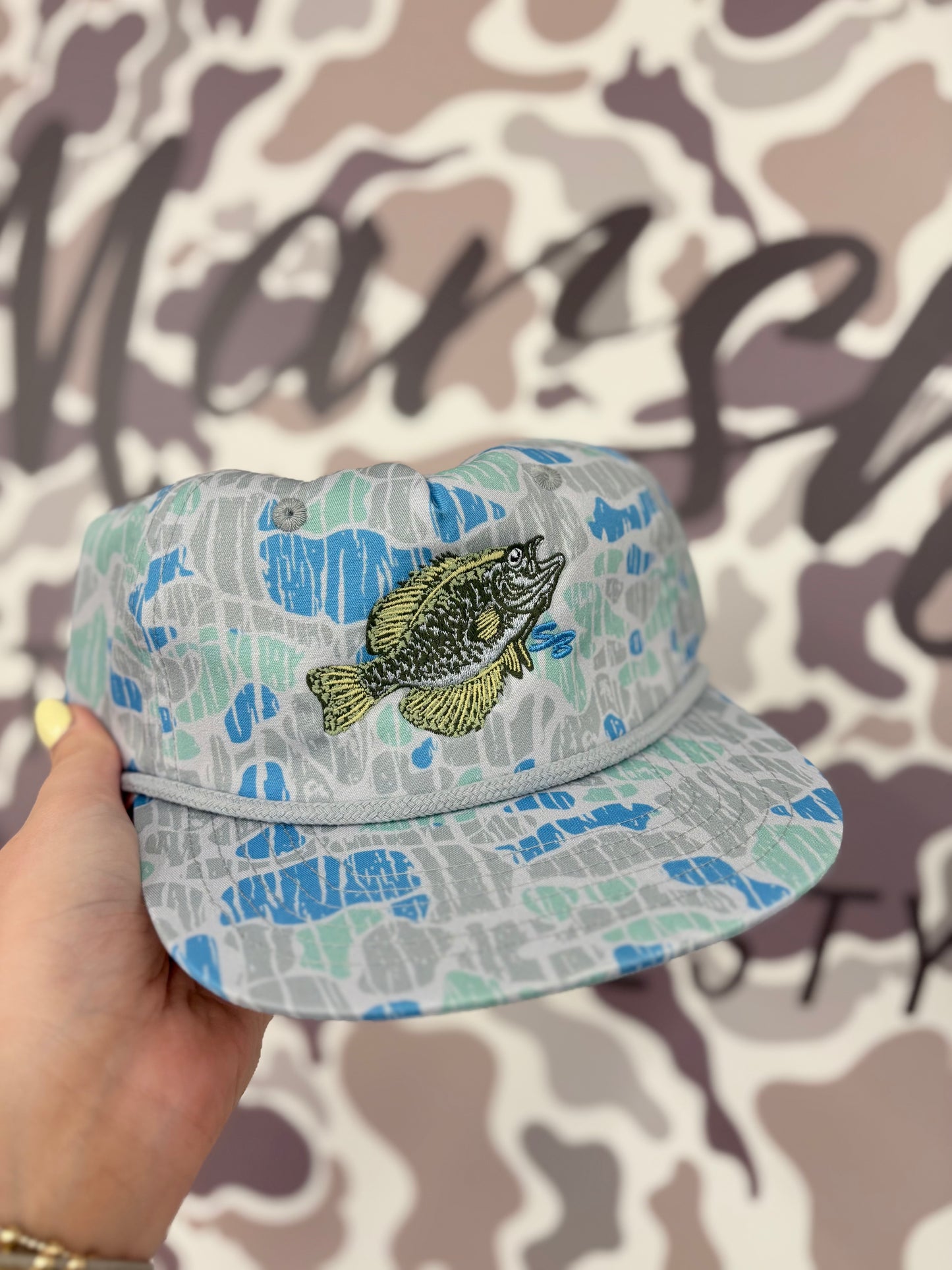 Speckle Bellies Crappie Hat: Bay Lake 6p