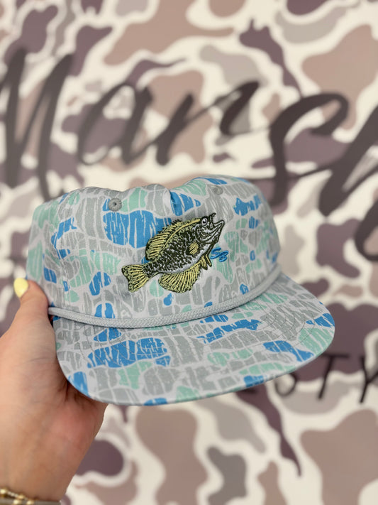 Speckle Bellies Crappie Hat: Bay Lake 6p