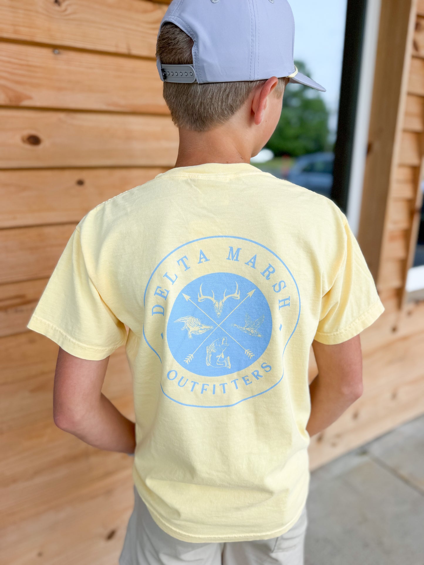 Youth Delta Marsh OG Logo - Butter