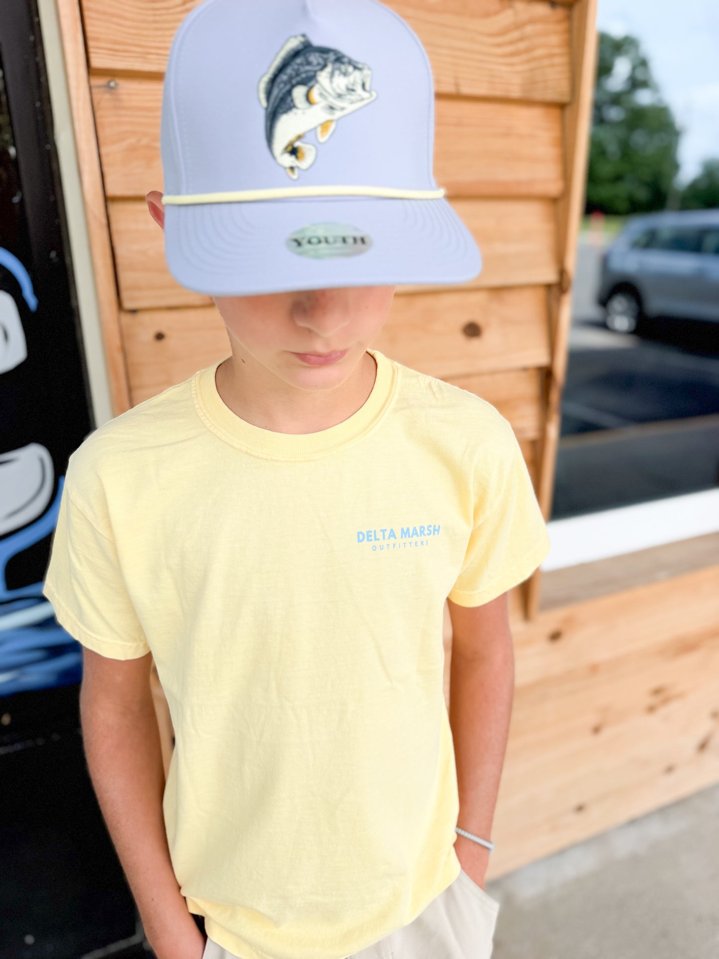 Youth Delta Marsh OG Logo - Butter