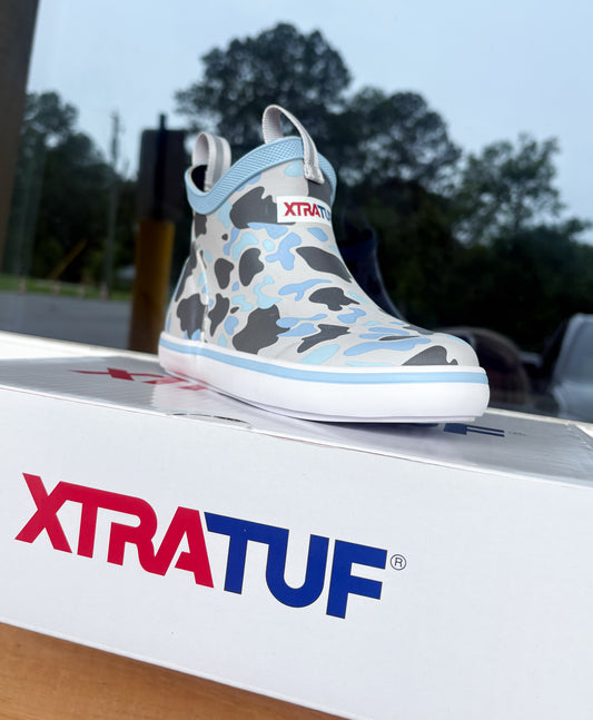 Big KIDS ANKLE DECK BOOT - Ice Duck Camo