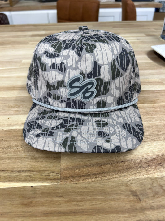 Speckle Bellies - Waterproof cap- Deep Swamp Vein camo