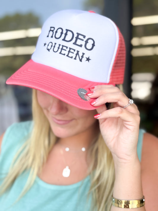 Delta Marsh Pink Rodeo Queen - Foam Trucker Hat
