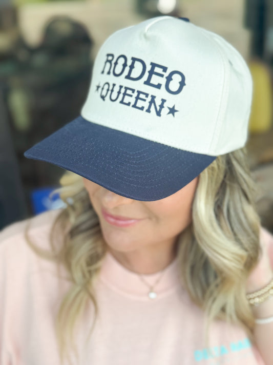 Delta Marsh Rodeo Queen - Navy/Natural
