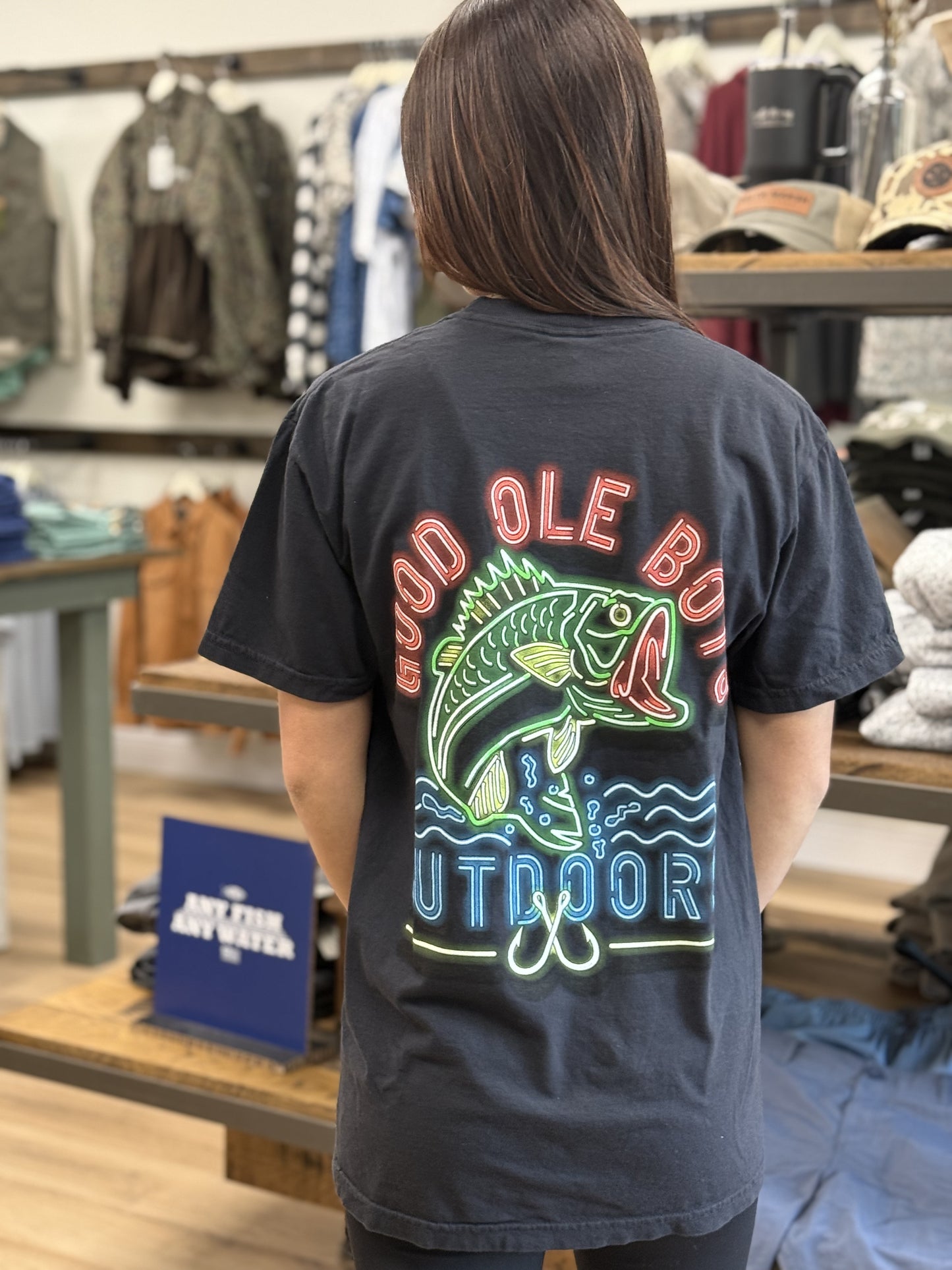 Good Ole Boys Neon Fish Tee