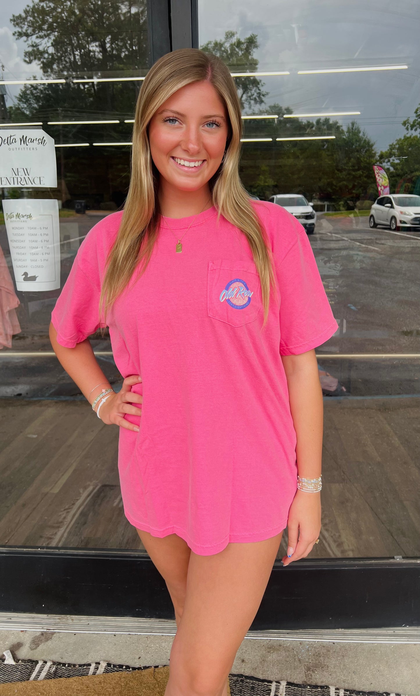 Old Row Original Circle Logo - Crunchberry