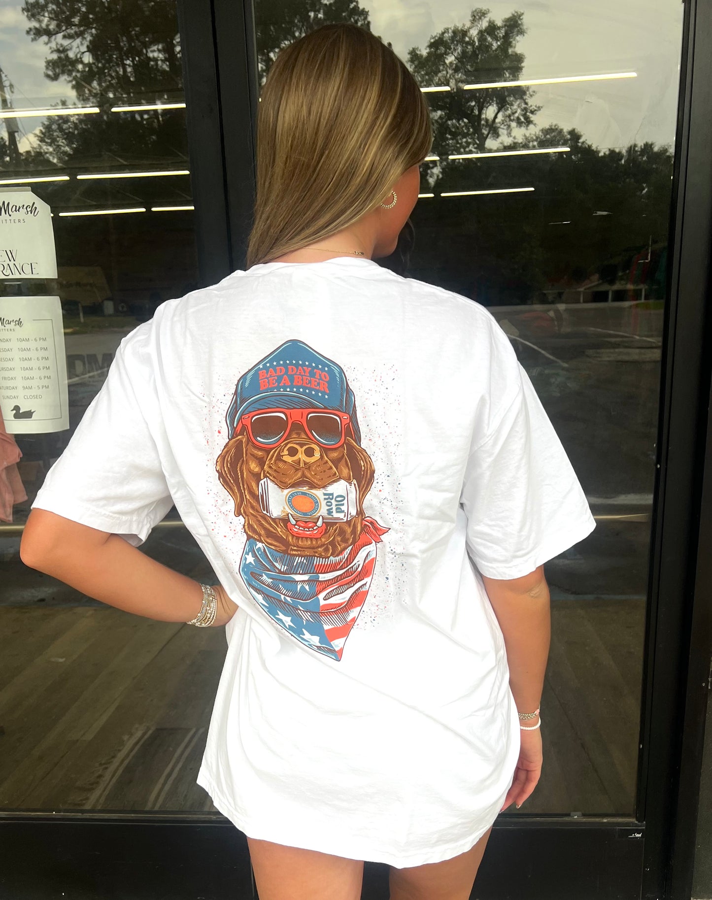 Old Row Retro Can Short Sleeve Tee - White