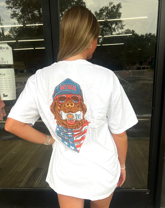 Old Row Retro Can Short Sleeve Tee - White