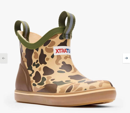 XTRATUF BIG KIDS ANKLE DECK BOOT | DUCK CAMO