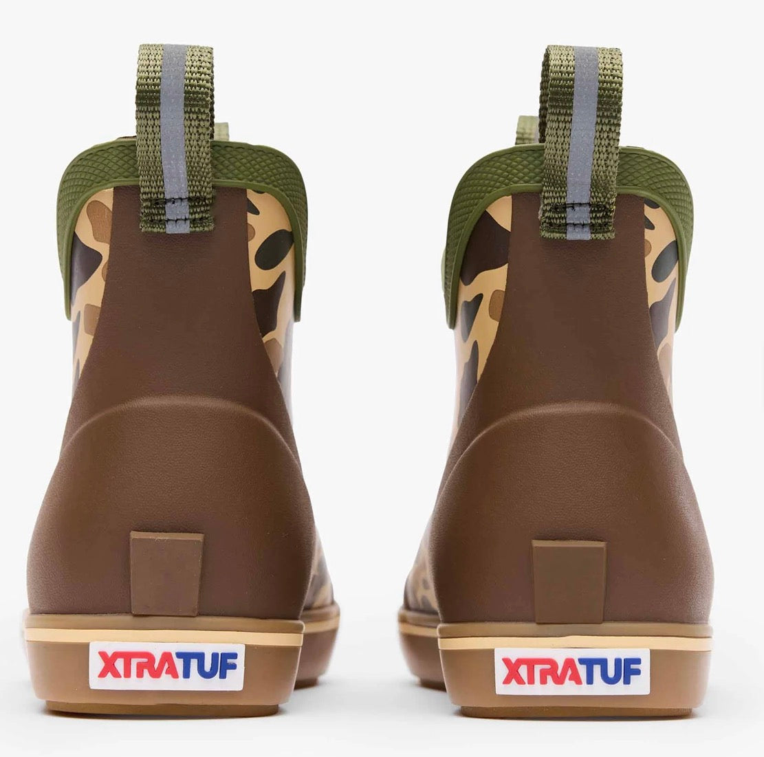 XTRATUF BIG KIDS ANKLE DECK BOOT | DUCK CAMO