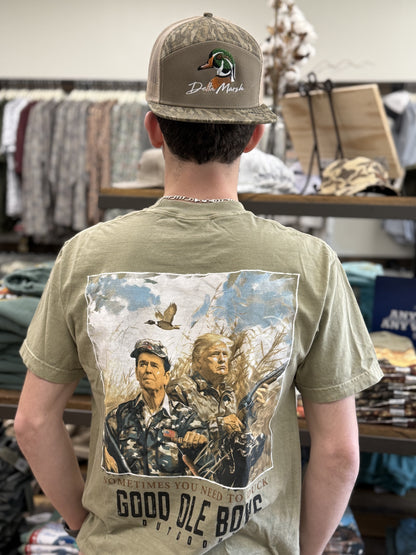 Good Ole Boys Trump Reagan Hunting Tee