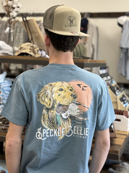 Speckle Bellies - Dog Duck Yellow Lab