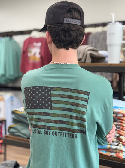 Local Boy Outfitters - LS OD Flag