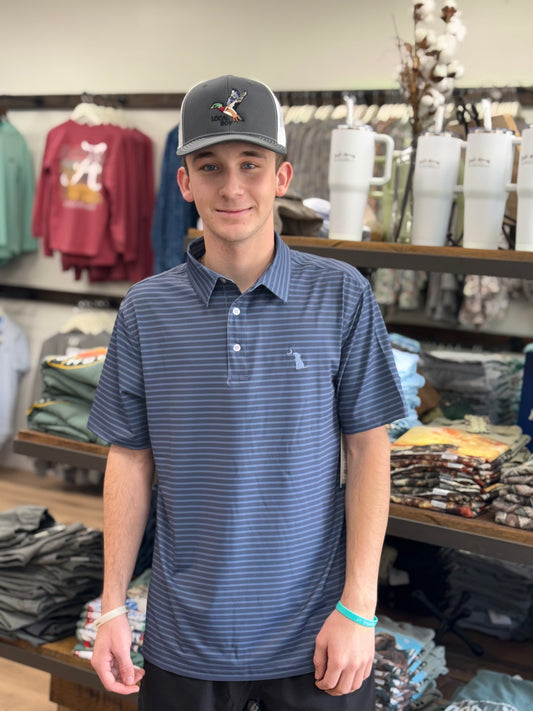 Local Boy Outfitters Edisto Polo - Navy