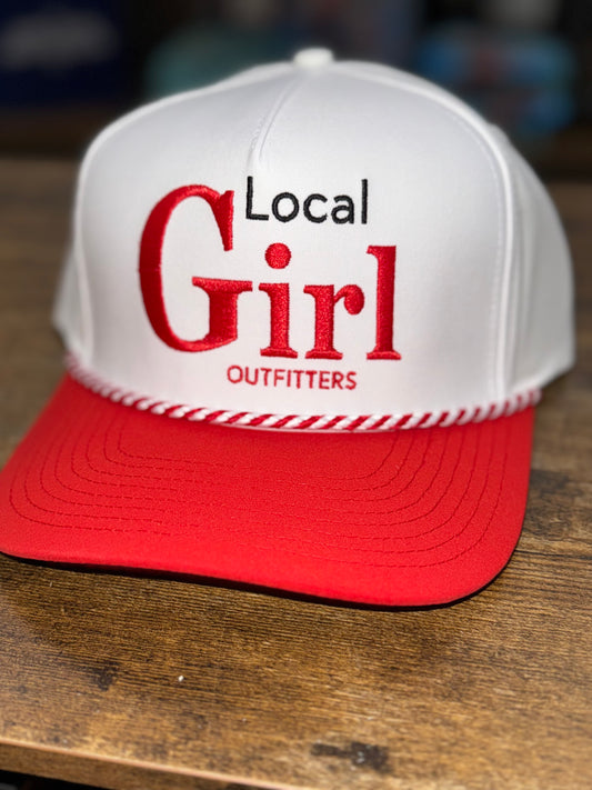 Local Girl Outfitters Local-Cola RH - White/Red