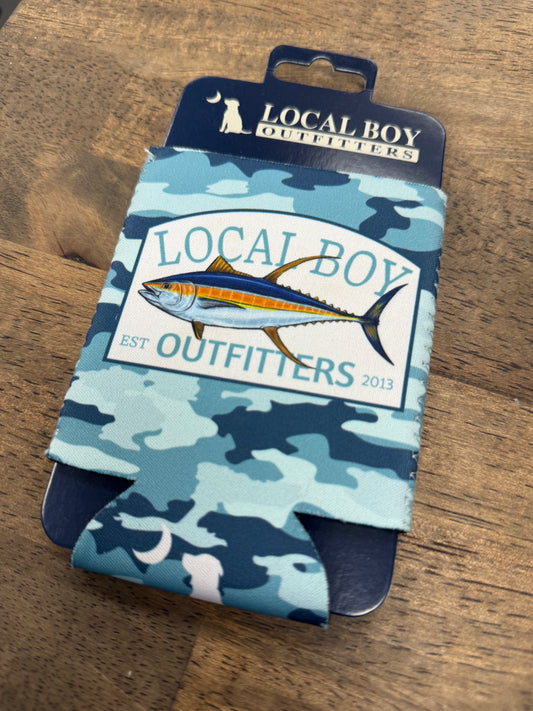 Local Boy Captain Tuna Koozie