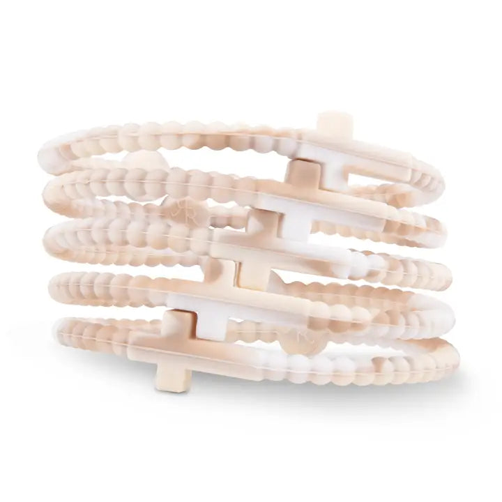 Neutral Jesus Bracelets (Silicone Cross Bracelets) 5 Pack