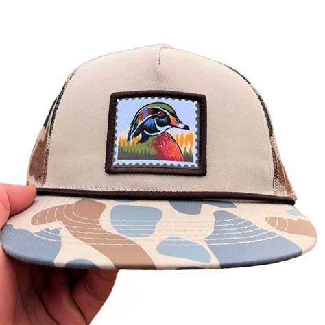 BURLEBO - RETRO Duck Stamp Camo hat